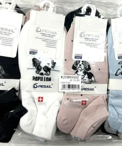 Stopki damskie, Size 35-42, paczka 40szt, mix kolor (Sao chép)