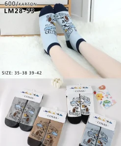 Skarpety Damskie, Size 35-42, paczka 40szt, mix kolor (Sao chép)