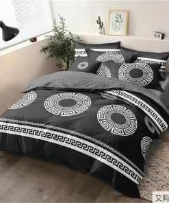 Komplet pościeli 3D 100% satyna – bawełna 3 Częściowy Rozmiar : 200/220 (Sao chép)