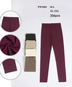 Legginsy Damskie, Size s/m-xl, paczka 12szt, mix kolor (Sao chép)
