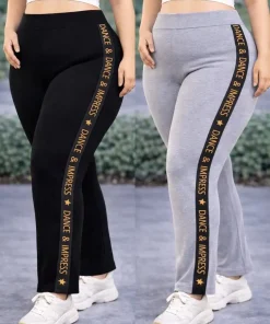 Spodnie damskie, Size 2xl-6xl ,paczka 12szt, mix kolor