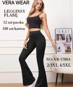 Legginsy Damskie, Size s/m-xl/2xl, paczka 12szt, mix kolor (Sao chép)