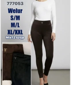 Legginsy Damskie, Size s/m-l/xl, paczka 12szt, mix kolor (Sao chép)