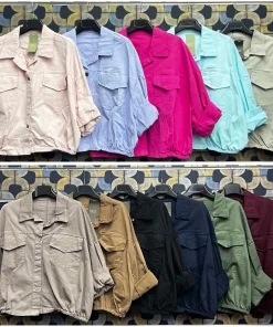 Kurtki Jeansowe damskie, Size uni ,paczka 6szt,mix kolor (Sao chép)