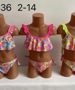 Stroje kąpielowe DZIECIĘCA ,size 8-16 lat,paczka 12 szt,mix kolor (Sao chép)