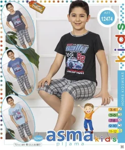 Piżamy DZIECIĘCA , Size 2-12 lat,paczka 10szt,mix kolor (Sao chép)
