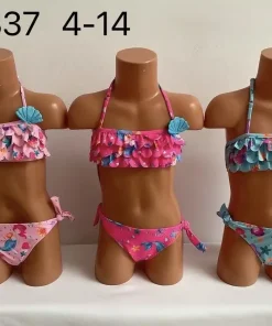 Stroje kąpielowe DZIECIĘCA ,size 4-14 lat,paczka 15 szt,mix kolor (Sao chép)