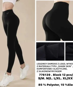 Legginsy Damskie, Size s/m-xl/2xl, paczka 12szt, mix kolor (Sao chép)