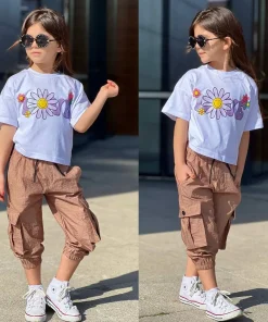 Komplety DZIECIĘCA, size 2-8 lat, paczka 5szt ,1 kolor (Sao chép)