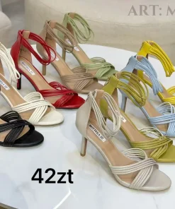 Sandaly na Obcasie DAMSKIE (36-41, 12par)