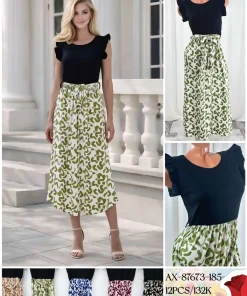 Sukienki Damskie, Size s-xl, paczka 12szt, mix kolor (Sao chép)