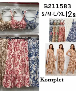 Sukienki damskie, Size s/m-l/xl,paczka 12szt, mix kolor (Sao chép)