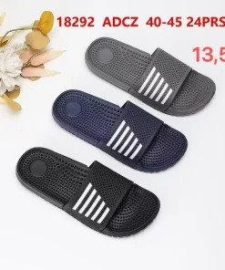Klapki MĘSKIE (40-45, 24par) mix klor
