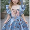 Sukienki DZIECIĘCA,size 4-8 lat,paczka 4szt, 1 kolor (Sao chép)