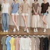 Bluzki DAMSKA WŁOSKA, Size uni ,paczka 6szt mix kolor (Sao chép)