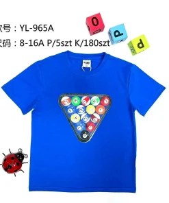 Bluzki DZIECIĘCA,size 4-12 lat,paczka 5szt, 1kolor (Sao chép)
