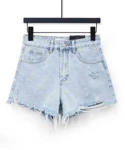 Spodenki jeansowe damskie, Size 32-42,paczka 10szt, 1kolor (Sao chép)