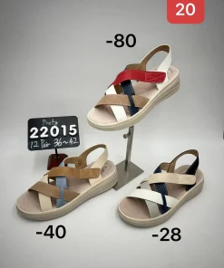 Sandaly DAMSKIE (36-42, 12par)