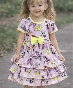 Sukienki DZIECIĘCA,size 4-8 lat,paczka 4szt, 1 kolor (Sao chép)
