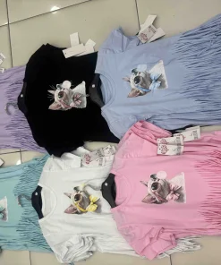Bluzki DZIECIĘCA, Size 4-14 lat,paczka 6szt ,1 kolor