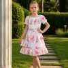 Sukienki DZIECIĘCA , Size 4-14lat, paczka 6szt, 1kolor (Sao chép)