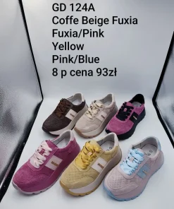 Buty Sportowe DAMSKIE (36-41, 8par)