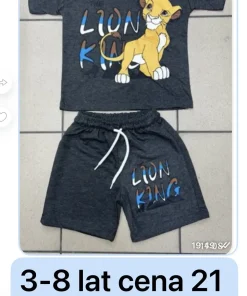 Komplety DZIECIĘCA, Size 3-8lat, paczka 5szt, 1 kolor