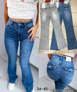 Jeansy DAMSKI ,size 34-42,paczka 10szt,1kolor