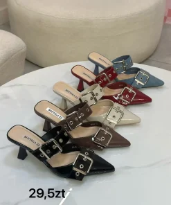 Buty Sandaly na Obcasie DAMSKIE (36-41, 12par) (Sao chép)