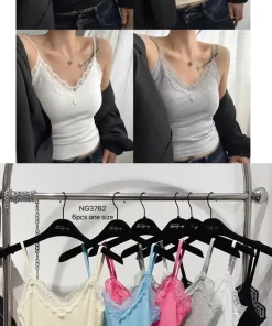 Bluzki damskie, Size uni,paczka 6szt,mix kolor