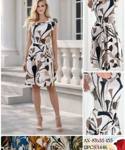 Sukienki Damskie, Size s-xl, paczka 12szt, mix kolor (Sao chép)