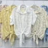 Bluzki damskie wloskie, Size uni ,paczka 6szt, mix kolor