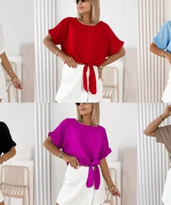 Bluzki Damskie ,size uni,paczka 6szt ,mix kolor