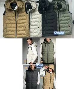 Kamizelki MĘSKA ,size m-3xl,paczka 5szt, 1kolor