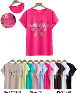 Bluzki damskie , Size s/m-l/xl,paczka 12szt, mix kolor (Sao chép)