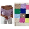 Bluzki damskie wloskie, Size uni ,paczka 20szt, mix kolor (Sao chép)