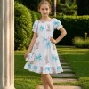 Sukienki DZIECIĘCA , Size 4-14lat, paczka 6szt, 1kolor (Sao chép)