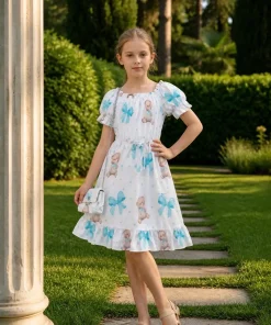 Sukienki DZIECIĘCA , Size 4-14lat, paczka 6szt, 1kolor (Sao chép)