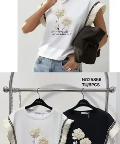 Bluzki damskie, Size uni,paczka 6szt,1 kolor (Sao chép)