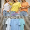 Koszule damskie ,size uni,paczka 6szt,mix kolor (Sao chép)