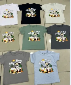 Bluzki DZIECIĘCA, Size 2-5lat, paczka 5szt, 1 kolor