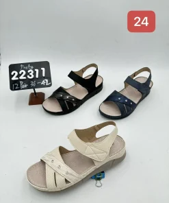 Sandaly DAMSKIE (36-42, 12par)