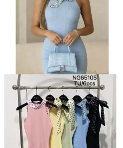 Bluzki damskie, Size uni,paczka 6szt,mix kolor (Sao chép)