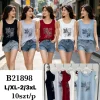 Bluzki damskie ,size l/xl-2/3xl,paczka 10szt,mix kolor (Sao chép)