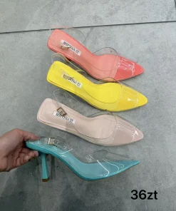 Sandaly na Obcasie DAMSKIE (36-41, 12par)