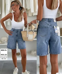 Spodenki jeansowe DAMSKI ,size 34-42,paczka 10szt,1kolor