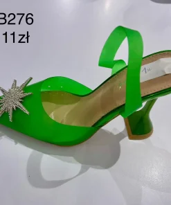 Sandaly na Obcasie DAMSKIE (36-41, 12par)