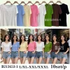 Bluzki damskie ,size l/xl-2/3xl,paczka 10szt,mix kolor