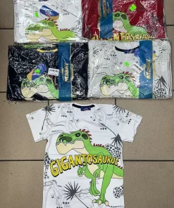 Bluzki DZIECIĘCA, Size 5-8lat, paczka 4szt, 1 kolor