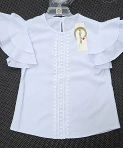 Bluzki DZIECIĘCA ,size 122-158,paczka 7szt,1kolor